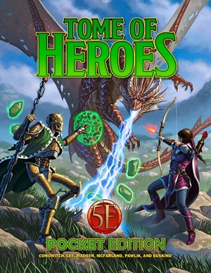 2!KOB9375 Dungeons And Dragons RPG: Tome Of Heroes Pocket Edition published by Kobold Press