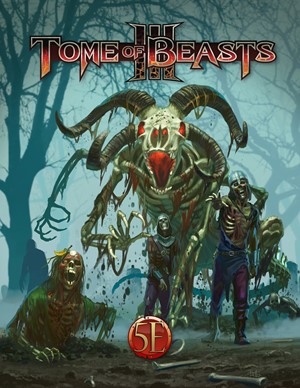 2!KOB9399 Dungeons And Dragons RPG: Tome Of Beasts 3 published by Kobold Press