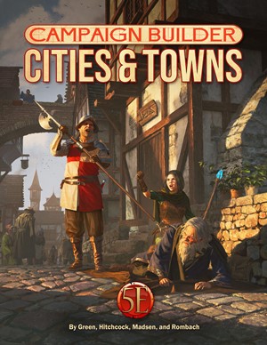 KOB9467 Dungeons And Dragons RPG: Campaign Builder: Cities And Towns published by Paizo Publishing