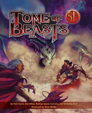 KOBTOB1001 Dungeons And Dragons RPG: Tome Of Beasts (Hardcover) published by Kobold Press