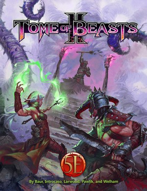 KOBTOB2 Dungeons And Dragons RPG: Tome Of Beasts 2 published by Kobold Press