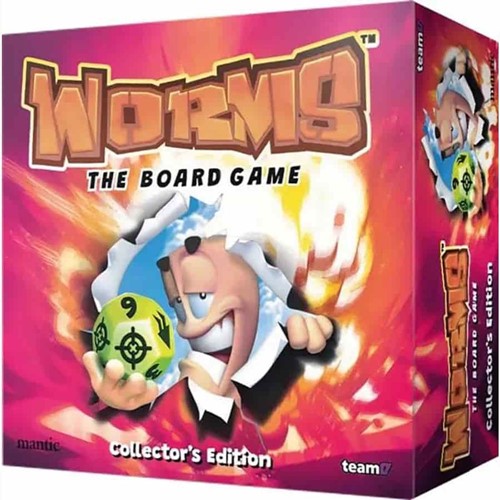 KSWO101 Worms: The Board Game - The Mayhem Kickstarter Box published by Mantic Games