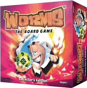2!KSWO102 Worms: The Board Game - The Armageddon Kickstarter Box published by Mantic Games