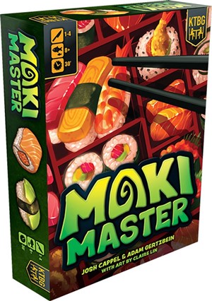 KTG368718 Maki Master Board Game published by Kids Table Board Gaming