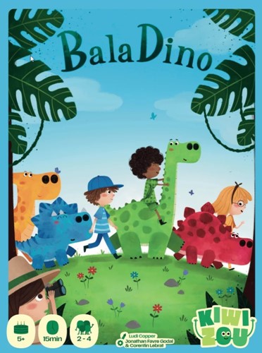 KW25004 Bala Dino Board Game published by Kiwi Zou