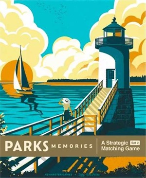 KYM06CTC Parks Memories Game: Coast To Coast published by Keymaster Games