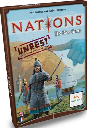 LAU044 Nations Dice Game: Unrest Expansion published by Lautapelit
