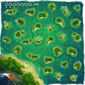 LDNV350002 Polynesia Board Game: Map Expansion published by Ludonova