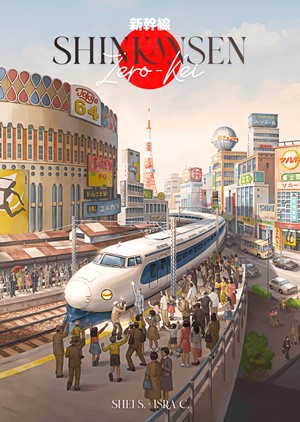 LDNV420001 Shinkansen Zero-Kei Board Game published by Ludonova