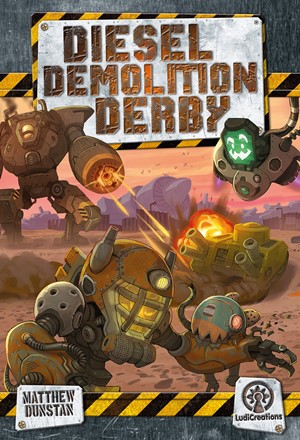 LDR1719000 Diesel Demolition Derby Card Game published by LudiCreations