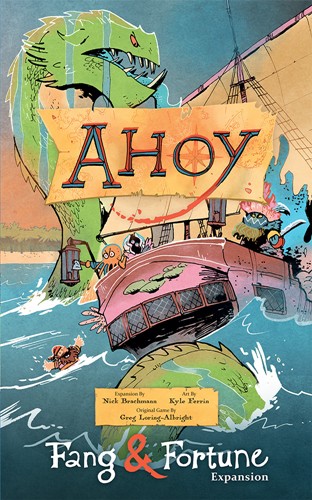 LED05003 Ahoy Board Game: Fang And Fortune Expansion published by Leder Games