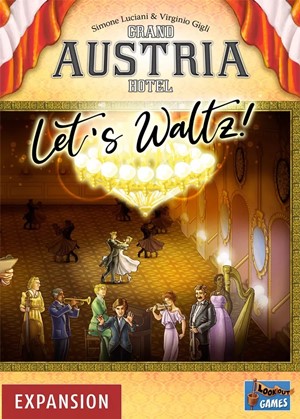 LK0163 Grand Austria Hotel Board Game: Let's Waltz Expansion published by Lookout Games