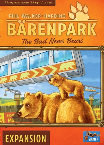 LK3530 Barenpark Board Game: The Bad News Bear Expansion published by Lookout Games