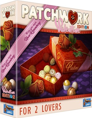 LKPATVAL Patchwork Board Game: Valentine's Day Edition published by Lookout Spiele