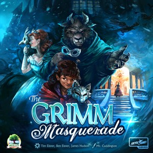 LKY3771 The Grimm Masquerade Card Game published by Lucky Duck Games
