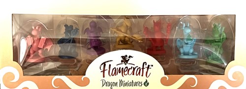 LKYFMCR02ML Flamecraft Board Game: Series 2 Dragon Miniatures published by Lucky Duck Games
