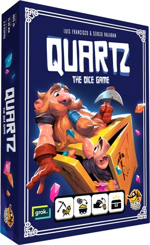 LKYQTZR01 Quartz: The Dice Game published by Lucky Duck Games