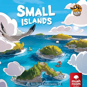 LKYSISR01EN Small Islands Board Game published by Lucky Duck Games