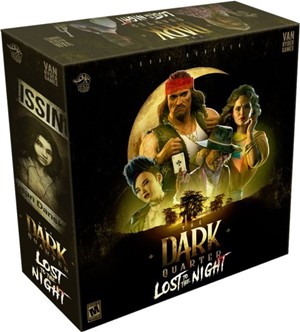 LKYTDQR02EN The Dark Quarter Board Game: Lost To The Night Expansion published by Lucky Duck Games