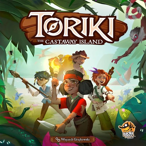 LKYYCSR01 Toriki Board Game: The Castaway Island published by Lucky Duck Games