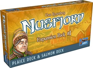 LOG0170 Nusfjord Board Game: Expansion Pack 1 Plaice And Salmon Decks published by Lookout Spiele