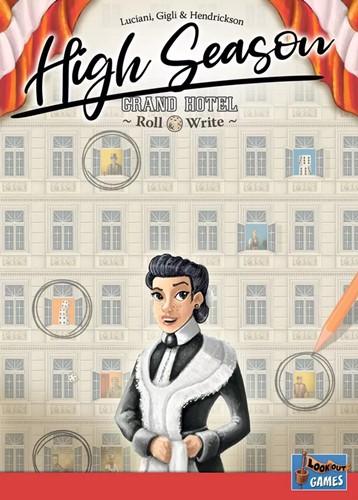 LOGGAH03 Grand Austria Hotel Board Game: High Season Roll And Write published by Lookout Spiele