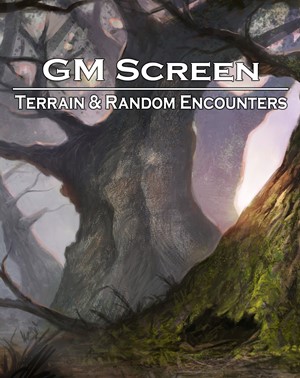 3!LOKEBM059 GM Screen: Terrain And Random Encounters published by Loke Battle Mats