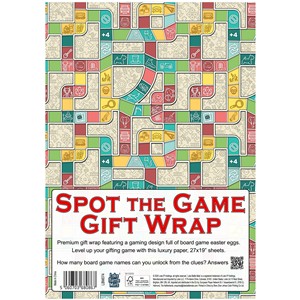 2!LOKEBM074 Spot the Game Gift Wrap published by Loke Battle Mats