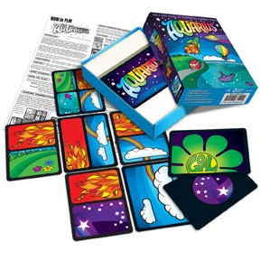LOO002 Aquarius Card Game (Refreshed) published by Looney Labs