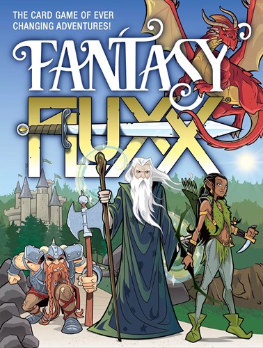 LOO114 Fantasy Fluxx Card Game published by Looney Labs