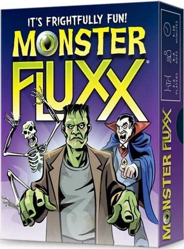 LOO122 Monster Fluxx Card Game published by Looney Labs