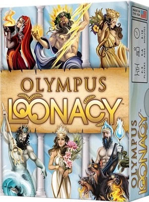 LOO123 Olympus Loonacy Card Game published by Looney Labs