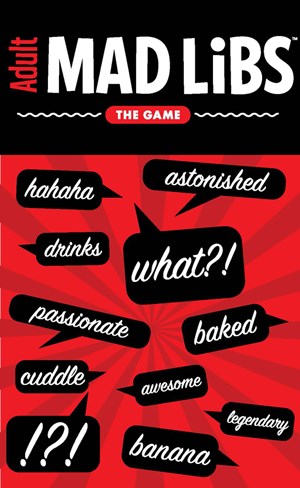 LOO423 Mad Libs Card Game: Adult Edition published by Looney Labs