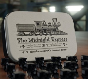 2!LPX1001 Midnight Express Deluxe Board Game Train Set published by Little Plastic Train Company