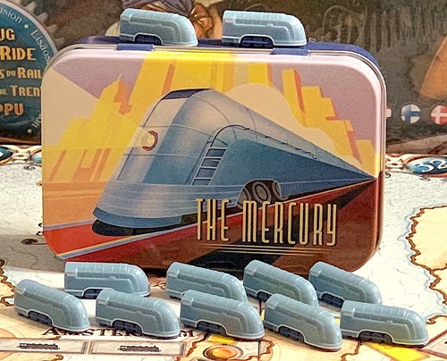 LPX1002 Mercury Deluxe Board Game Train Set published by Little Plastic Train Company