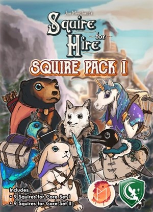 2!LTM020 Squire For Hire Card Game: Squire Pack 1 Expansion published by Letiman Games