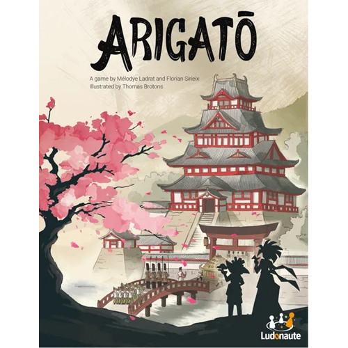 LUPRI01EN Arigato Card Game published by Ludonaute