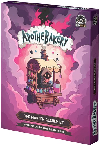 LUX001002 Apothebakery The Culinary Alchemists Board Game: Master Alchemist Add On published by Lux Lupo