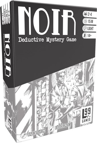 LVL99NOR01 Noir: Deductive Mystery Game: 2nd Edition published by Level 99 Games