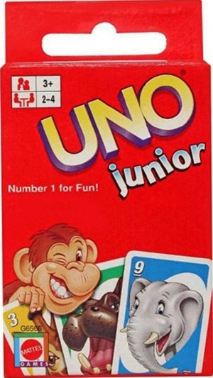 MATF52456 Uno Card Game: Junior Edition published by Mattel