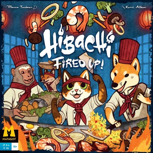 MATHIB005540 Hibachi Board Game: Fired Up published by Grail Games