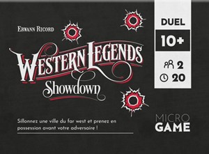 2!MATMCG006200 Western Legends Showdown Board Game: Micro Game Edition published by Matagot SARL
