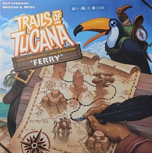 MATTRA005302 Trails Of Tucana Board Game: Ferry Extension Included published by Matagot SARL