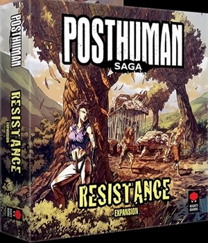 MBPHS003EN Posthuman Saga Board Game: Resistance Expansion published by Mighty Board Games