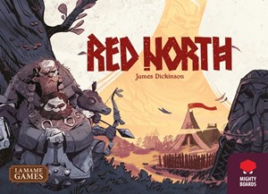 2!MBRN001EN Red North Card Game published by Mighty Boards
