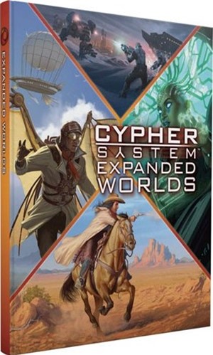 MCG109 Cypher System RPG: Expanded Worlds published by Monte Cook Games
