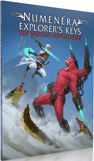 MCG171 Numenera RPG: Explorers Keys Ten Instant Adventures published by Monte Cook Games