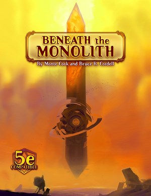 MCG248 Numenera RPG: Beneath The Monolith published by Monte Cook Games