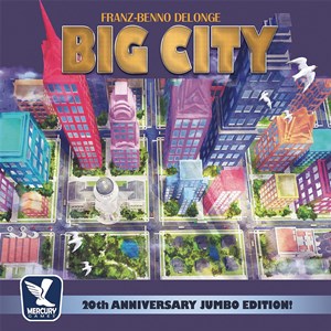 MCY1901 Big City Board Game: 20th Anniversary Jumbo Edition published by Mercury Games