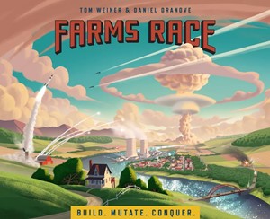 3!MEDFR01 Farms Race Board Game published by Medium Brow